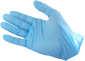Rękawiczki nitrylowe bezpudrowe 100 szt L