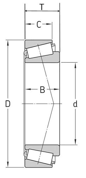 30215A ZVL Łożysko stożkowe 75x130x27,25 30215A ZVL Łożysko stożkowe 75x130x27,25