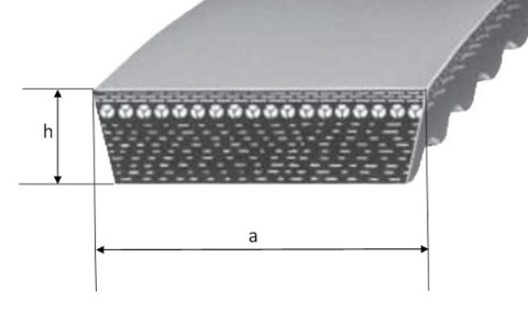 Pas zębaty SVX 47x13x1120 Optibelt Pas zębaty SVX 47x13x1120 Optibelt
