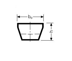 Pas klinowy HA A/13 2800Li =2830Ld CONTITECH Pas klinowy HA A/13 2800Li =2830Ld CONTITECH