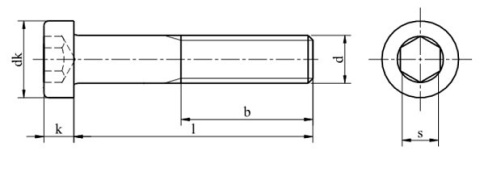 M10x40 Śruby imbusowe kl.8.8 DIN 7984 oc 3szt. M10x40 Śruby imbusowe kl.8.8 DIN 7984 oc 3szt.