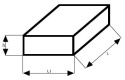 Płyta poliamid PA6+MoS2 czarna 10x200x500 mm