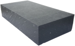 Płyta poliamid PA6+MoS2 czarna 10x250x450 mm