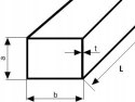 Profil stalowy zamknięty 30x15x1,5 długość 3000mm