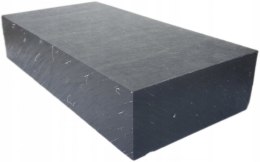 Płyta poliamid PA6+MoS2 czarna 8x25x500 mm