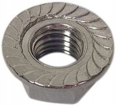 M10 Nakrętka kołnierzowa A4 DIN6923 5 szt M10 Nakrętka kołnierzowa A4 DIN6923 5 szt