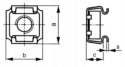 Nakrętka klatkowa AN 87 M 5×083×1,6 5 szt.