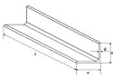 Kątowniki kątownik stalowy g/w 45x45x4 1500 mm