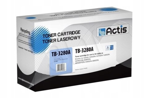 Toner ACTIS TB-3280A (zamiennik Brother TN-3280; S Toner ACTIS TB-3280A (zamiennik Brother TN-3280; S
