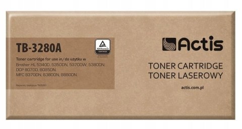 Toner ACTIS TB-3280A (zamiennik Brother TN-3280; S Toner ACTIS TB-3280A (zamiennik Brother TN-3280; S
