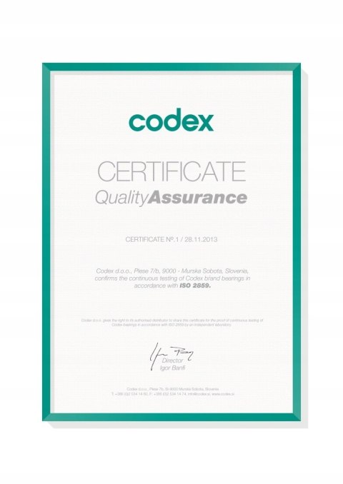 606 2RS CODEX Łożysko kulkowe 6x17x6 606 2RS CODEX Łożysko kulkowe 6x17x6