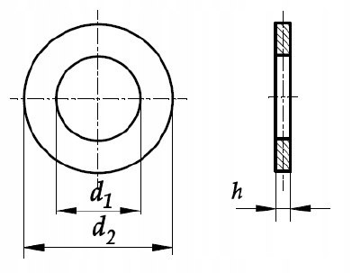 Podkładka dystansowa PA6 M3 DIN34815 2000szt. Podkładka dystansowa PA6 M3 DIN34815 2000szt.