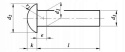 3x6 Nit nity aluminiowe łeb kulisty DIN 660 50szt