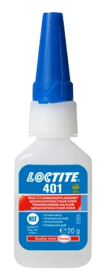 Klej błyskawiczny, po atrybucie temperatury, Lodówka po typie składowania Loctite 401 50g