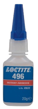 Klej błyskawiczny, po atrybucie temperatury, Lodówka po typie składowania Loctite 496 20g