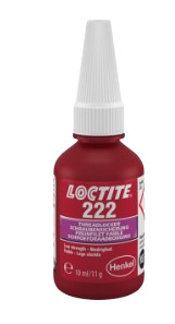 Klej do zabezpieczenia gwintów Loctite 222 10ml