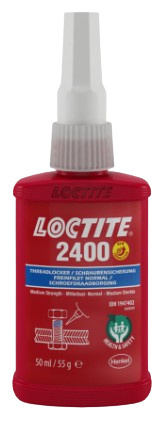 Klej do zabezpieczenia gwintów Loctite 2400 50ml