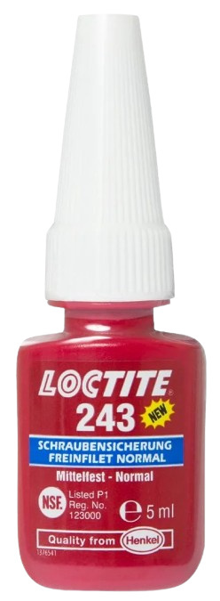 Klej do zabezpieczenia gwintów Loctite 243 5ml