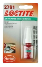 Klej do zabezpieczenia gwintów Loctite 2701 5ml