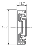 Prowadnica DB3832-0050TR ACCURIDE