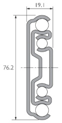 Prowadnica DP9301-0012U-E ACCURIDE