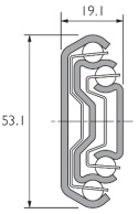 Prowadnica DS5321-0030 ACCURIDE