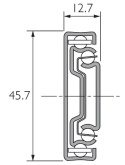 Prowadnica DW3832-0035TR ACCURIDE