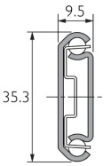 Prowadnica DZ0201-0012 ACCURIDE