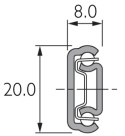 Prowadnica DZ2421-0020 ACCURIDE