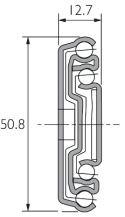 Prowadnica DZ3308-0012-2 ACCURIDE