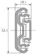 Prowadnica DZ3607-0012-2 ACCURIDE