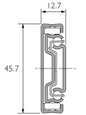 Prowadnica DZ3832-0055EC-B ACCURIDE