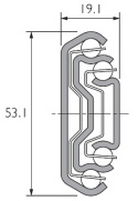 Prowadnica DZ5321-0030 ACCURIDE