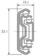 Prowadnica DZ5321-0040 ACCURIDE