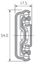 Prowadnica DZ5417-0030 ACCURIDE