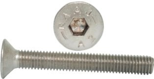 M5x20 Śruby imbusowe DIN 7991 PG A2 10szt. M5x20 Śruby imbusowe DIN 7991 PG A2 10szt.