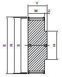 Koło pasowe zębate PD11XL037 SIT