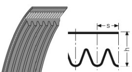 Pasek wielorowkowy 10PJ 1092 Optibelt