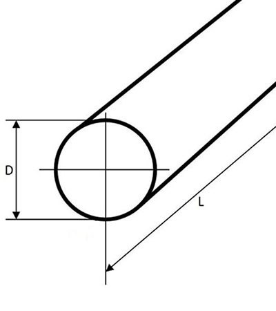 Pręt okrągły stalowy fi 170mm 100mm Pręt okrągły stalowy fi 170mm 100mm