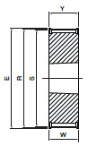 Koło pasowe PBG44G14M37 SIT