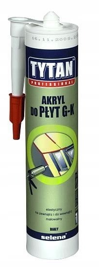 AKRYL TYTAN DO PŁYT GIPSOWO-KARTONOWYCH 280ML BI