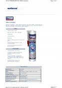 SILIKON SANITARNY TYTAN 280ML BEZBARWNY