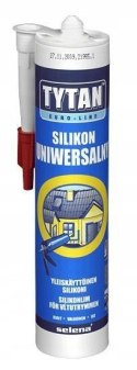 SILIKON TYTAN EURO-LINE 280ML BIAŁY