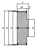 Koło pasowe ST72S8M30 SIT