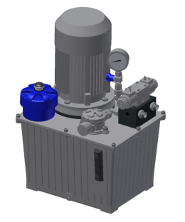 Zasilacz hydrauliczny AH-20A-2-1,1-N1R4-24D