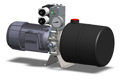 Zasilacz hydrauliczny MH-0,75-3F-H1,2-10S-N2R1-24D