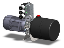 Zasilacz hydrauliczny MH-0,75-3F-H1,2-10S-N3R1-24D