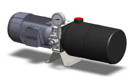 Zasilacz hydrauliczny MH-0,75-3F-H1,2-5S-N000-24D-NC