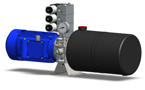 Zasilacz hydrauliczny MH-1,5-1F-H2,2-12S-N3R1-24D