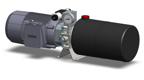 Zasilacz hydrauliczny MH-2,2-3F-H4,2-12S-N1R1-24D